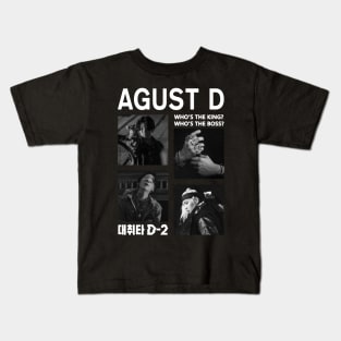 SUGA  Agust D TOUR IN U.S Los Angeles LA Kids T-Shirt